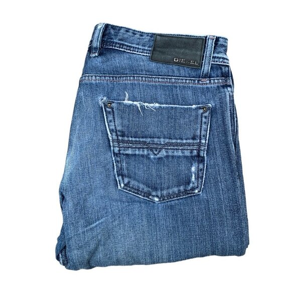 VINTAGE Diesel Jeans Size 30 KURREN Blue - Picture 1 of 9